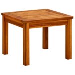 vidaXL sofabord til haven 45x45x36 cm massivt akacietræ - Kategori: 4 vidaXL sofabord til haven 45x45x36 cm massivt akacietræ