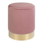 Gamby Puf – Rosa Velour - Kategori: Komfortable og praktiske puffer 4 Gamby Puf - Rosa Velour