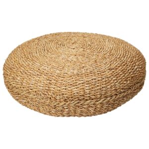 Home&Styling puf Ø58x20 cm rund søgræs naturfarvet
