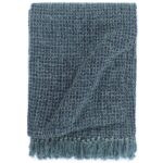 Plaid 220 x 250 cm bomuld indigoblå - Kategori: Stilfulde plaids og tæpper 4 Plaid 220 x 250 cm bomuld indigoblå