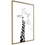 Plakat – Plaid Neck – 40 x 60 cm – Guldramme - Kategori: Stilfulde plaids og tæpper 4 Plakat - Plaid Neck - 40 x 60 cm - Guldramme