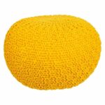 Puf Alexandra House Living Gul polystyren 45 x 30 x 45 cm - Kategori: Komfortable og praktiske puffer 4 Puf Alexandra House Living Gul polystyren 45 x 30 x 45 cm