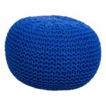 Puf Alexandra House Living Mørkeblå polystyren 38 x 28 x 38 cm - Kategori: Komfortable og praktiske puffer 4 Puf Alexandra House Living Mørkeblå polystyren 38 x 28 x 38 cm