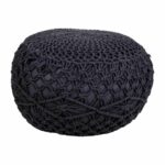 Puf Alexandra House Living Mørkegrå polystyren 45 x 30 x 45 cm - Kategori: Komfortable og praktiske puffer 4 Puf Alexandra House Living Mørkegrå polystyren 45 x 30 x 45 cm
