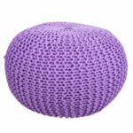 Puf Alexandra House Living Violet polystyren 45 x 30 x 45 cm - Kategori: Komfortable og praktiske puffer 4 Puf Alexandra House Living Violet polystyren 45 x 30 x 45 cm