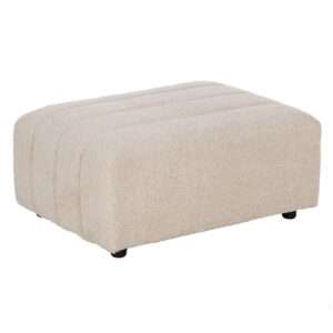 Puf Beige Jern 60 x 86 x 37 cm
