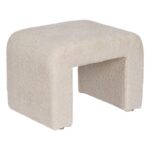 Puf Beige Polyester 67 X 48 X 47 CM - Kategori: Komfortable og praktiske puffer 4 Puf Beige Polyester 67 X 48 X 47 CM