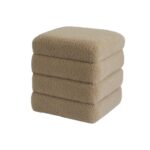 Puf Versa Brun Træ MDF 40 x 42 x 40 cm