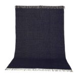 VENTURE DESIGN Panipat gulvtæppe – blå bomuld (170×240) - Kategori: Stilfulde plaids og tæpper 4 VENTURE DESIGN Panipat gulvtæppe - blå bomuld (170x240)
