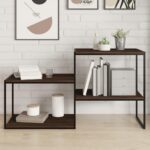 Væghylder 4 stk. 60x40x1,5 cm konstrueret træ brunt egetræ - Kategori: Egetræshylder til hjemmet 4 Væghylder 4 stk. 60x40x1,5 cm konstrueret træ brunt egetræ