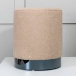 Venture Home puf Benji 35x35x42,5 cm teddystof sort og beige - Kategori: Komfortable og praktiske puffer 4 Venture Home puf Benji 35x35x42,5 cm teddystof sort og beige