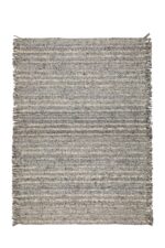 ZUIVER Frills gulvtæppe, m. frynser – grå blå uld (170×240) - Kategori: Stilfulde plaids og tæpper 4 ZUIVER Frills gulvtæppe, m. frynser - grå blå uld (170x240)