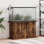vidaXL akvariebord 101x41x58 cm konstrueret træ røget egetræsfarve - Kategori: Egetræshylder til hjemmet 4 vidaXL akvariebord 101x41x58 cm konstrueret træ røget egetræsfarve