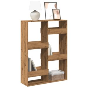 vidaXL bogreol 100x33x135 cm konstrueret træ kunsteg
