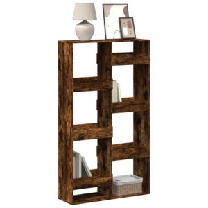 vidaXL bogreol 100x33x175 cm konstrueret træ røget egetræsfarve