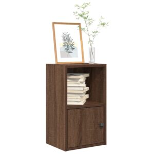 vidaXL bogreol 31x24x52 cm konstrueret træ brun egetræsfarve
