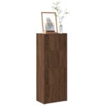 vidaXL bogreol 40x24x102 cm konstrueret træ brun egetræsfarve - Kategori: Egetræshylder til hjemmet 4 vidaXL bogreol 40x24x102 cm konstrueret træ brun egetræsfarve