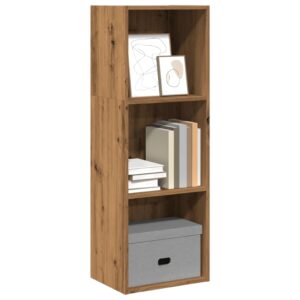 vidaXL bogreol 40x30x114 cm konstrueret træ egetræsfarve