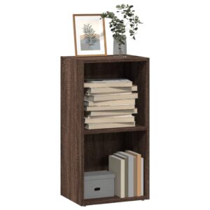 vidaXL bogreol 40x30x77 cm konstrueret træ brun egetræsfarve