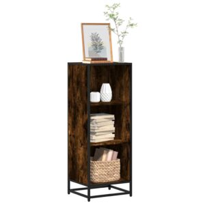 vidaXL bogreol 40x35x107,5 cm konstrueret træ røget egetræ