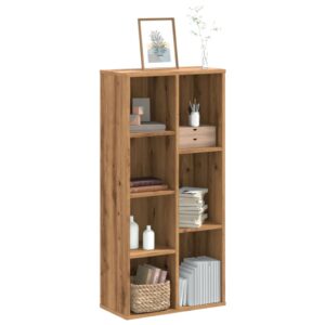 vidaXL bogreol 50x25x105 cm konstrueret træ egetræsfarve