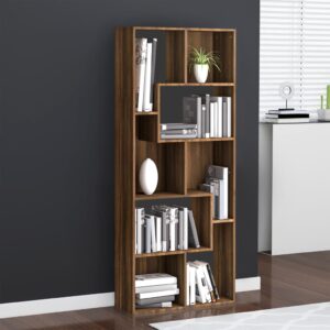 vidaXL bogreol 67x24x161 cm konstrueret træ brun egetræsfarve