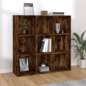 vidaXL bogreol 98x29x97,5 cm røget egetræsfarve