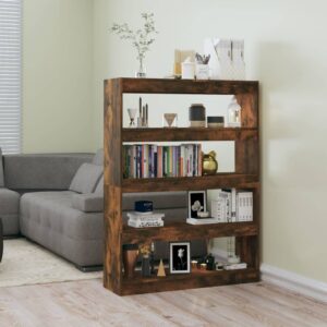 vidaXL bogreol/rumdeler 100x30x135 cm sonoma-eg