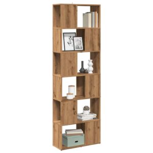 vidaXL bogreol/rumdeler 60x24x186 cm kunsteg