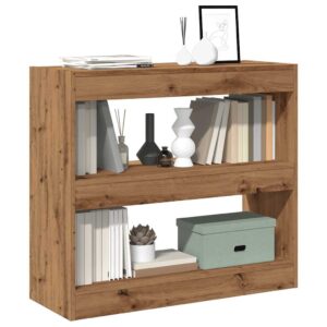 vidaXL bogreol/rumdeler 80x30x72 cm kunsteg