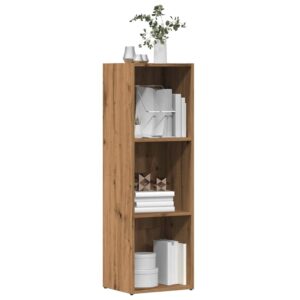 vidaXL bogskab 36x30x114 cm konstrueret træ kunsteg