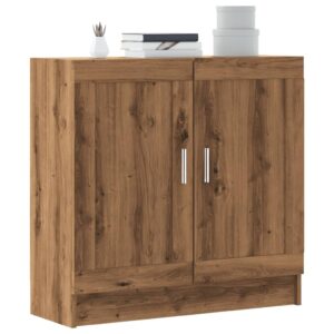 vidaXL bogskab 82,5x30,5x80 cm konstrueret træ kunsteg