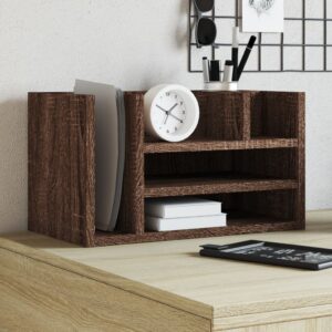vidaXL dueslag 44,5x24x25 cm konstrueret træ brun egetræsfarve