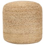 vidaXL håndlavet puf 40 x 45 cm jute - Kategori: Komfortable og praktiske puffer 4 vidaXL håndlavet puf 40 x 45 cm jute