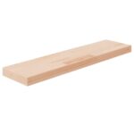 vidaXL hyldeplade 80x20x4 cm ubehandlet massivt egetræ - Kategori: Egetræshylder til hjemmet 4 vidaXL hyldeplade 80x20x4 cm ubehandlet massivt egetræ