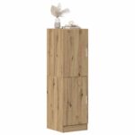vidaXL køkkenskab 38x41,5x131,5 cm konstrueret træ kunsteg