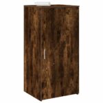 vidaXL opbevaringsskab 50x45x103,5 cm røget egetræsfarve - Kategori: Egetræshylder til hjemmet 4 vidaXL opbevaringsskab 50x45x103,5 cm røget egetræsfarve
