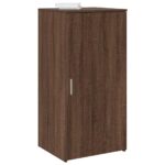 vidaXL opbevaringsskab 50x45x103,5 cm røget egetræsfarve