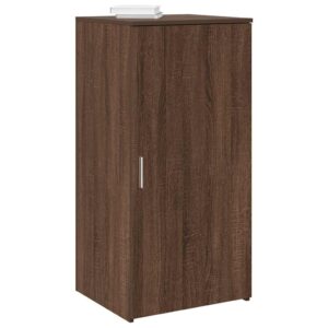 vidaXL opbevaringsskab 50x45x103,5 cm røget egetræsfarve