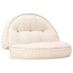 vidaXL puf 100×20 cm stof beige - Kategori: Komfortable og praktiske puffer 4 vidaXL puf 100x20 cm stof beige