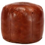 vidaXL puf 40 x 35 cm ægte gedeskind gyldenbrun - Kategori: Komfortable og praktiske puffer 4 vidaXL puf 40 x 35 cm ægte gedeskind gyldenbrun