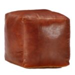 vidaXL puf 40 x 40 x 40 cm ægte gedeskind gyldenbrun - Kategori: Komfortable og praktiske puffer 4 vidaXL puf 40 x 40 x 40 cm ægte gedeskind gyldenbrun