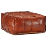 vidaXL puf 60 x 60 x 30 cm ægte gedeskind gyldenbrun - Kategori: Komfortable og praktiske puffer 4 vidaXL puf 60 x 60 x 30 cm ægte gedeskind gyldenbrun