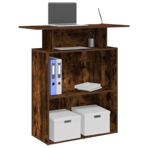 vidaXL receptionsskranke 100x40x104 cm konstrueret træ