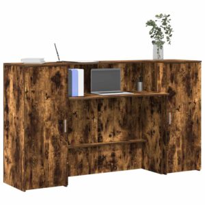 vidaXL receptionsskranke 180x50x103,5 cm konstrueret træ