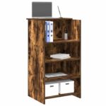 vidaXL receptionsskranke 55x50x103,5 cm konstrueret træ - Kategori: Egetræshylder til hjemmet 4 vidaXL receptionsskranke 55x50x103,5 cm konstrueret træ