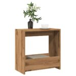 vidaXL sidebord 50x26x50 cm konstrueret træ kunsteg
