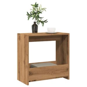vidaXL sidebord 50x26x50 cm konstrueret træ kunsteg