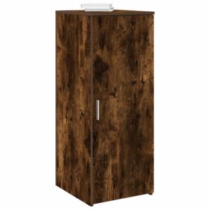 vidaXL skab 40x45x103,5 cm konstrueret træ røget egetræsfarve