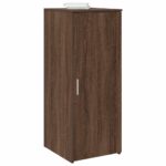 vidaXL skab 40x45x103,5 cm konstrueret træ røget egetræsfarve - Kategori: Egetræshylder til hjemmet 4 vidaXL skab 40x45x103,5 cm konstrueret træ røget egetræsfarve